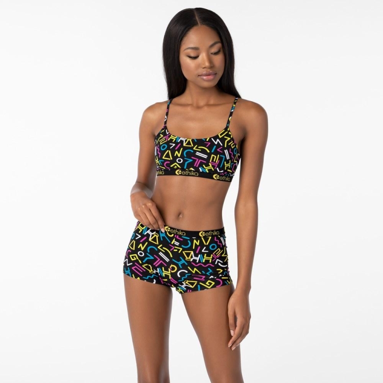 Ethika 90's Retro Women's Shorty Underwear Multicolor | XW8045397