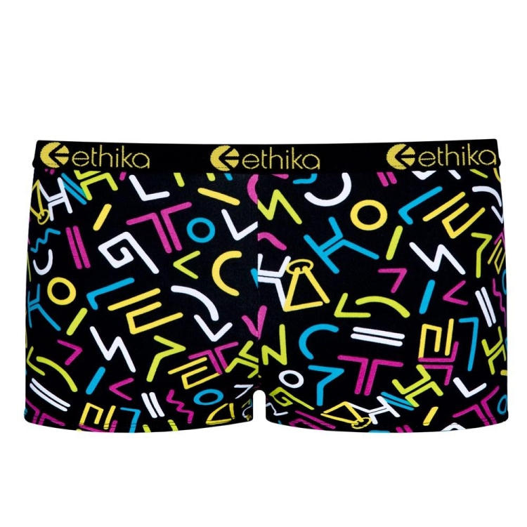 Ethika 90\'s Retro Women\'s Shorty Underwear Multicolor | XW8045397