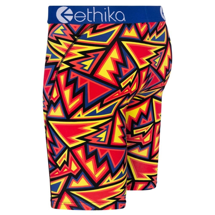 Ethika Abstract Range Men's Staple Underwear Red Yellow | DM5812407