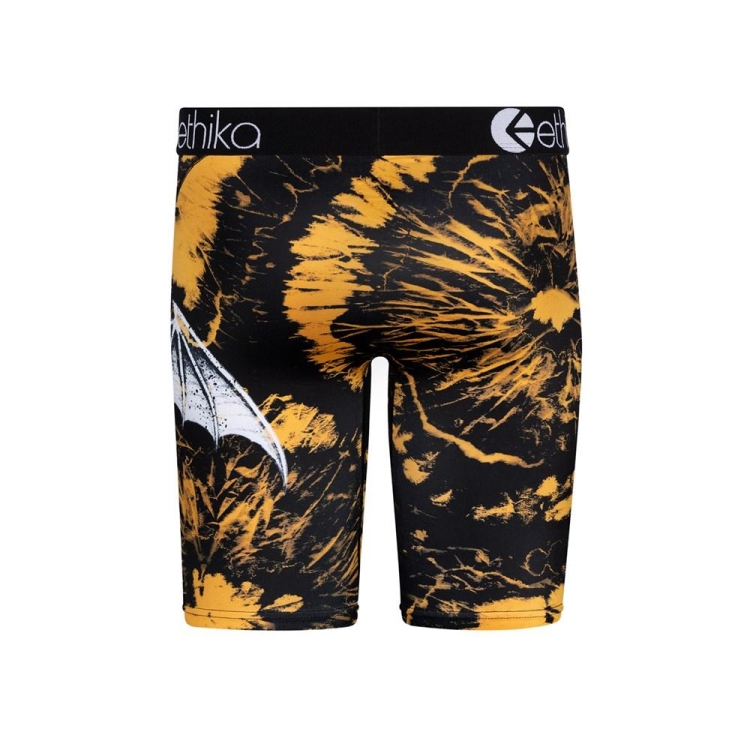 Ethika Acid Wash Staple Boys' Underwear Gold Black | LP5241609