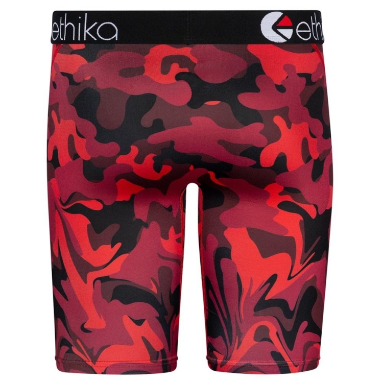 Ethika BMR Stealth Drip Men's Staple Underwear Red Black | CF4901536