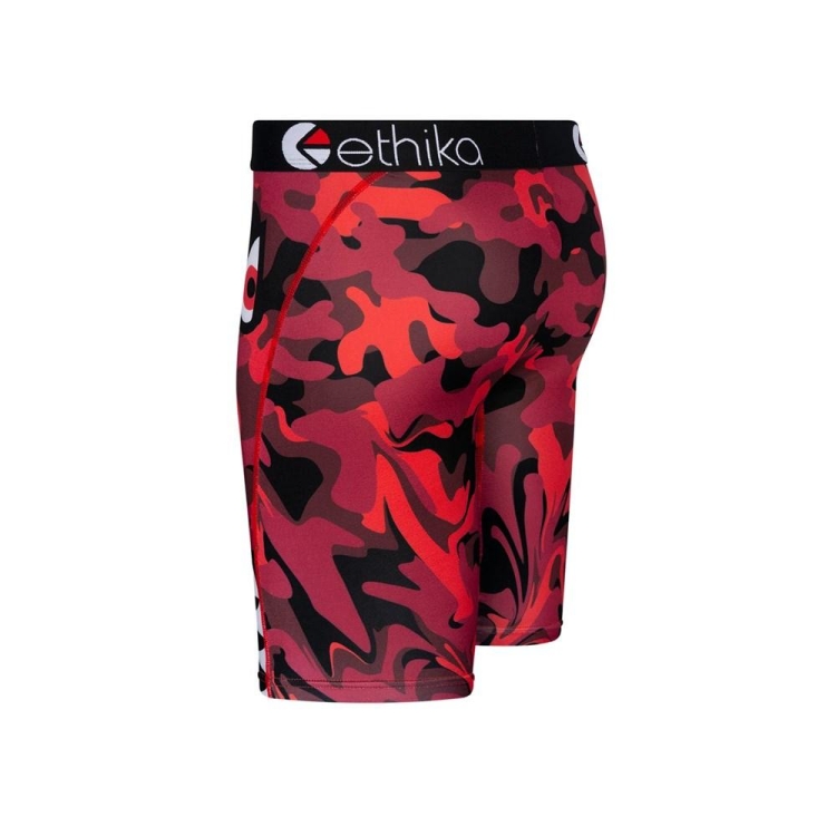 Ethika BMR Stealth Drip Staple Boys' Underwear Red Black | BL9708264