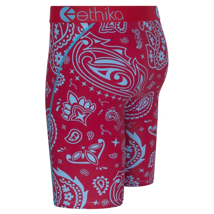 Ethika Bandana Love Men's Staple Underwear Red | OA5684320