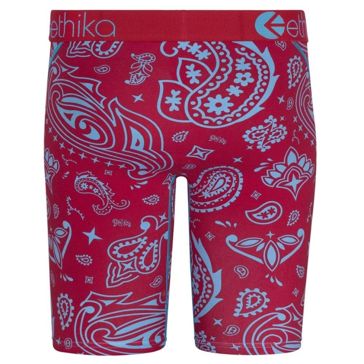 Ethika Bandana Love Men's Staple Underwear Red | OA5684320