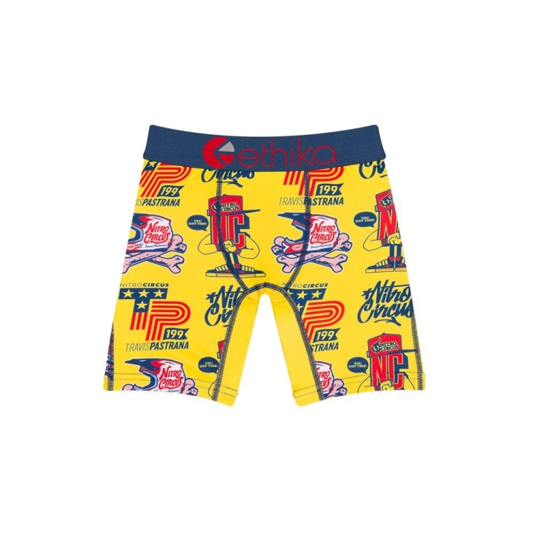 Ethika Bazooka 199 Staple Boys\' Underwear Yellow | AX9502176