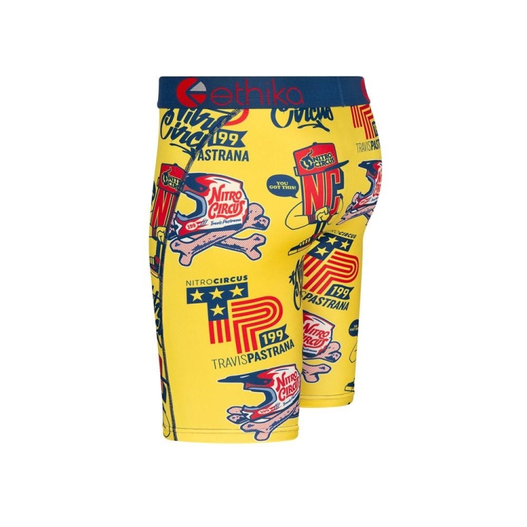 Ethika Bazooka 199 Staple Boys' Underwear Yellow | ZX8097642