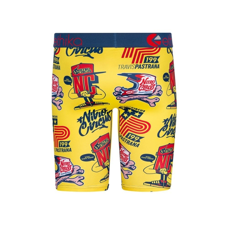 Ethika Bazooka 199 Staple Boys' Underwear Yellow | ZX8097642