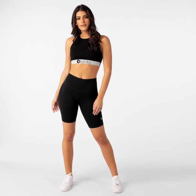 Ethika Biker Women's Shorts Black | LB4705813