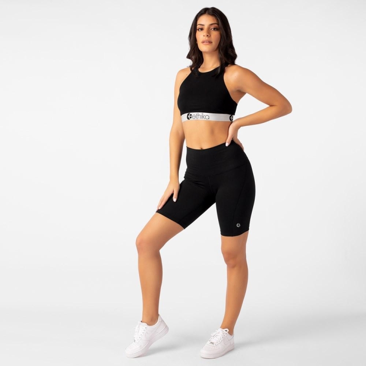 Ethika Biker Women's Shorts Black | LB4705813