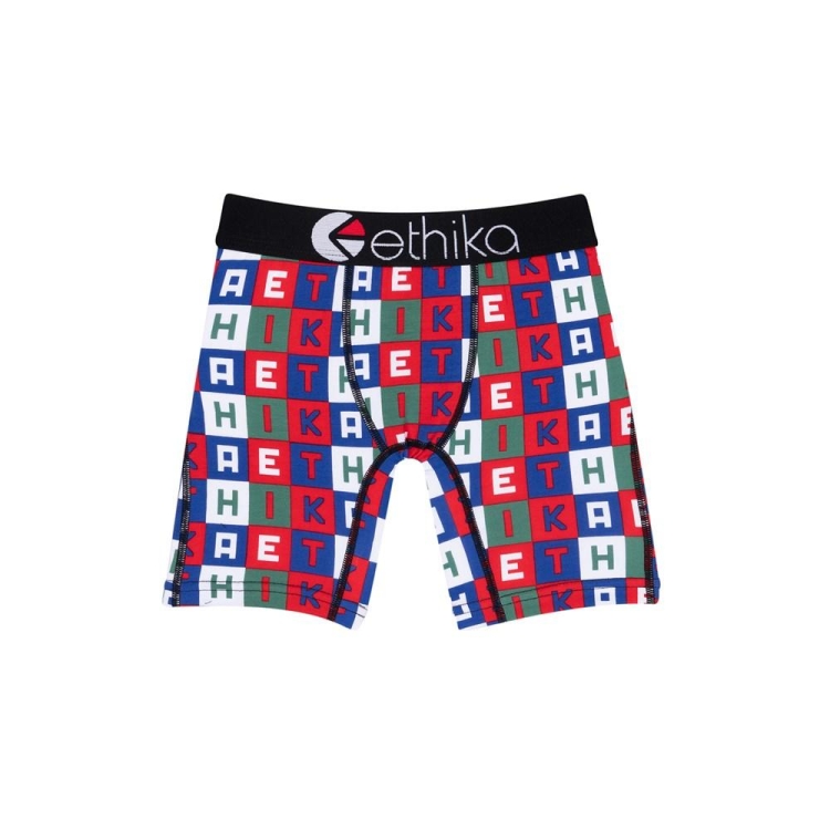 Ethika Blocks Staple Boys\' Underwear Multicolor | SY4135269