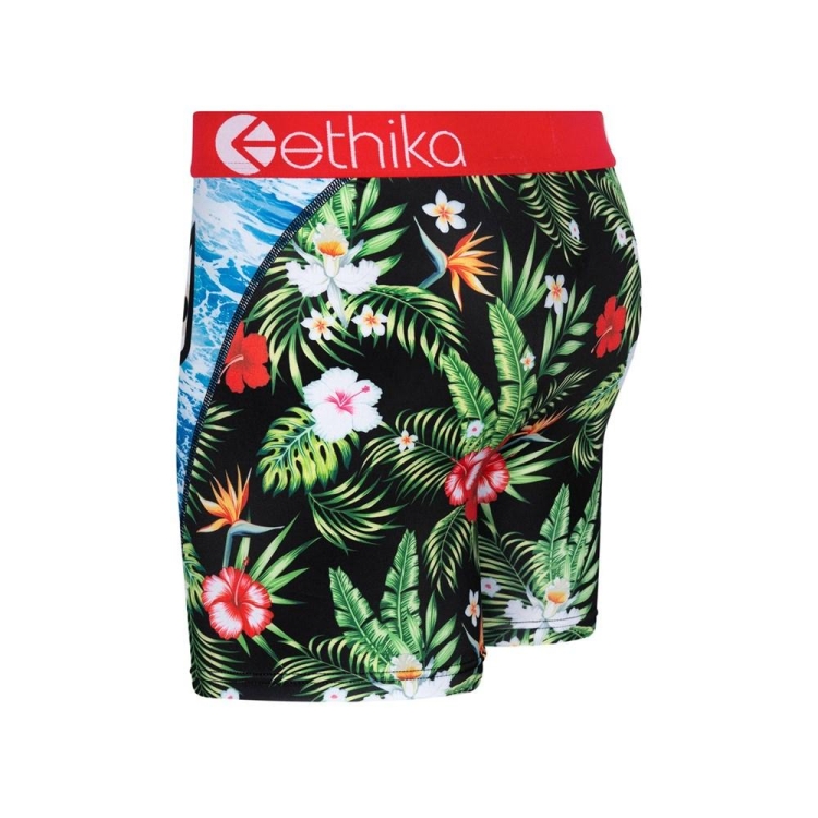 Ethika Bomber Beach Bum Men's Mid Boxers Multicolor | RY5347108