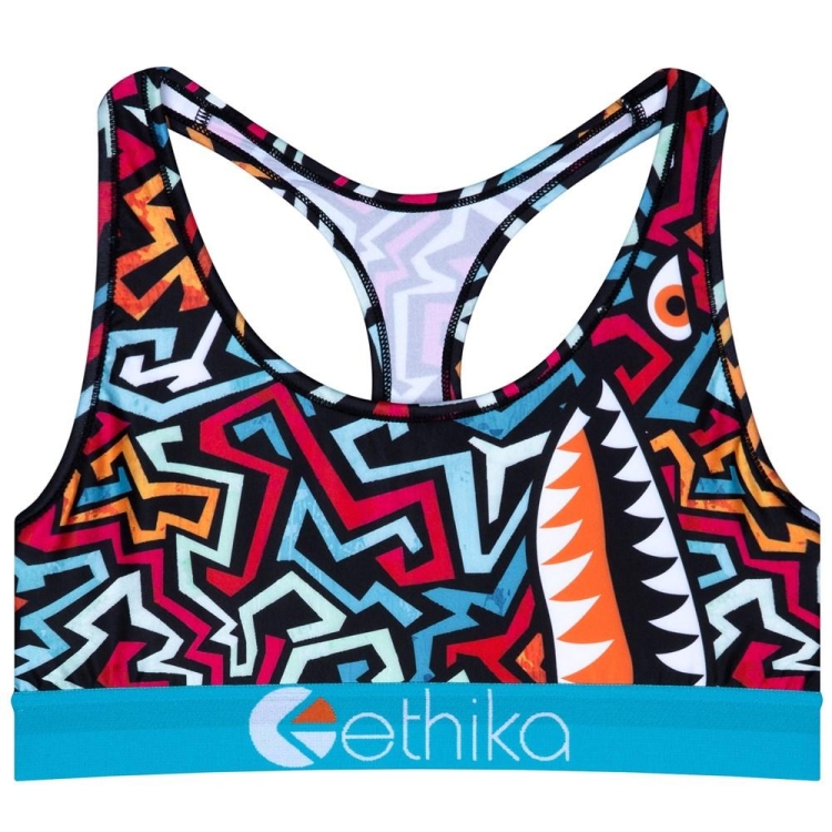 Ethika Bomber Session Women\'s Sports Bra Multicolor | VY2759103