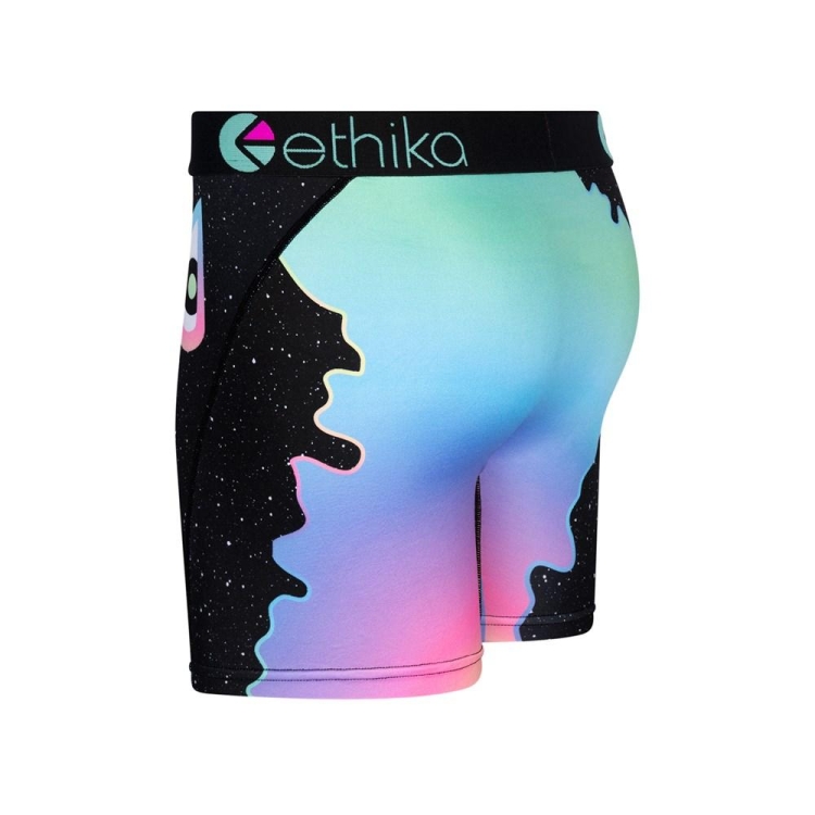 Ethika Bomber Space Men's Mid Boxers Multicolor | WY9713256