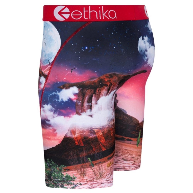 Ethika Burnerz Men's Staple Underwear Red | QZ0634958