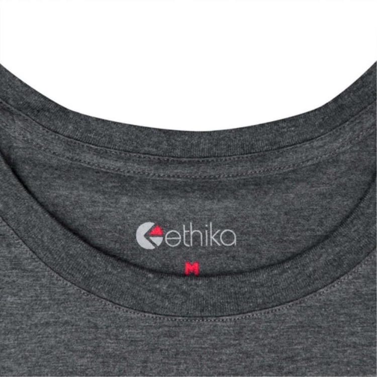 Ethika Classic Modal Men's T-Shirts Grey | UC4718926