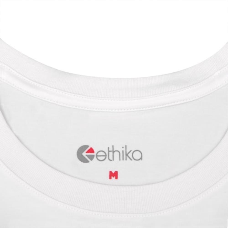 Ethika Classic Modal Men's T-Shirts White | MZ8915370