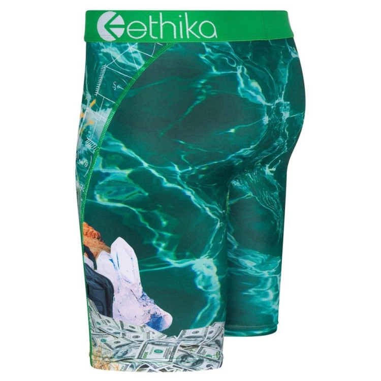 Ethika Cookin Men's Staple Underwear Green | YE6129870