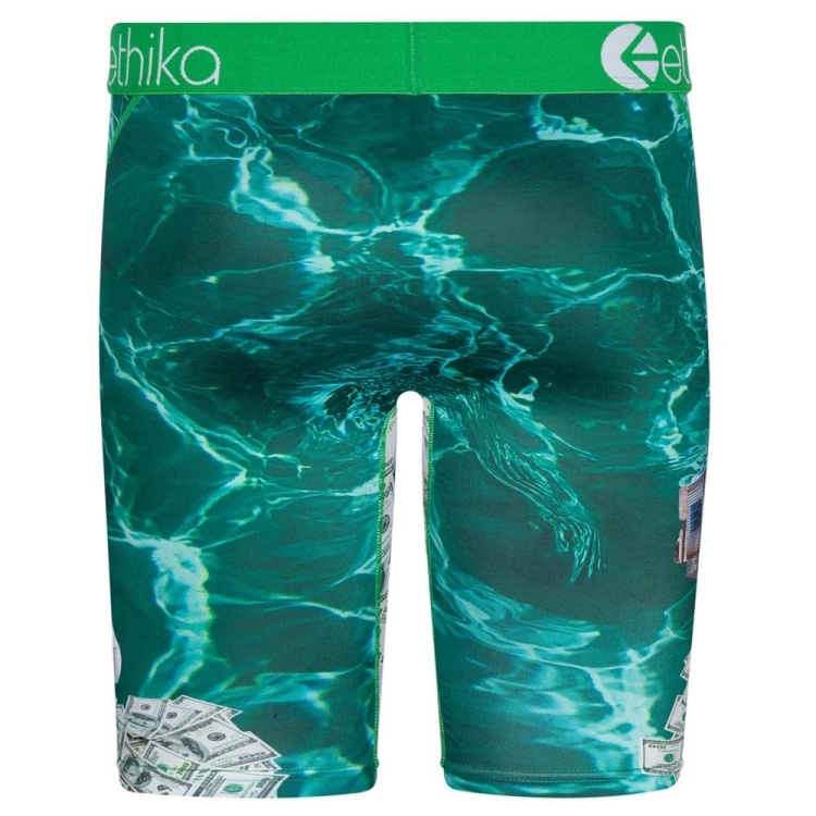 Ethika Cookin Men's Staple Underwear Green | YE6129870