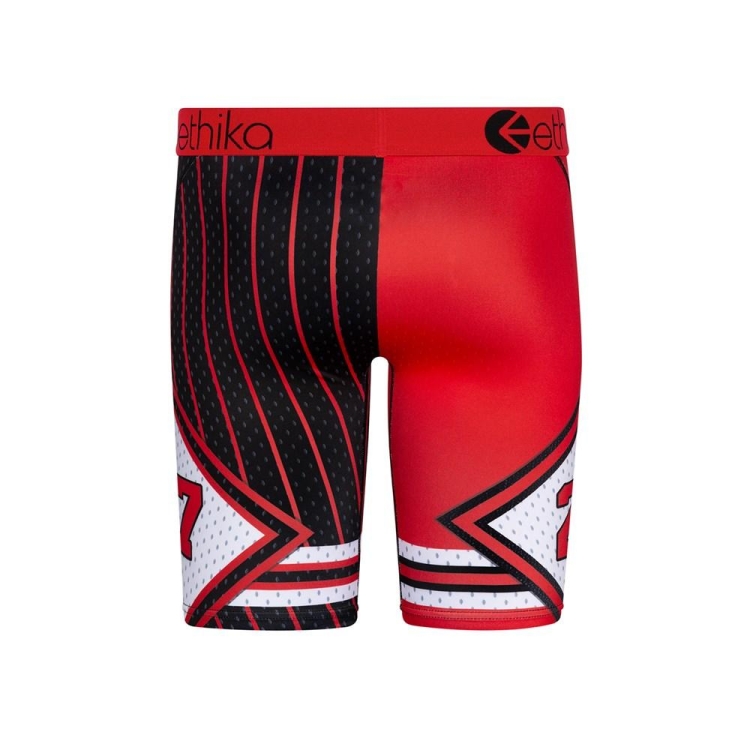 Ethika Coronar Staple Boys' Underwear Red Black | EC0367921