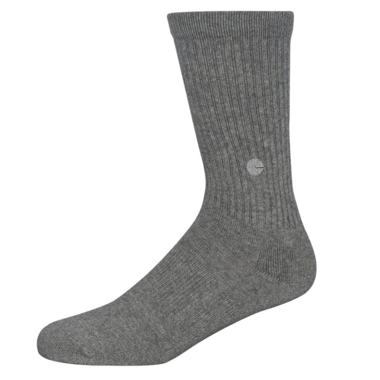 Ethika Crew Men\'s Socks Grey | ML6341890