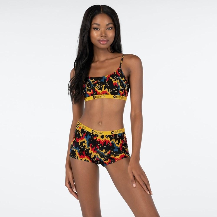 Ethika Double Dose Women's Shorty Underwear Multicolor | CY3247695