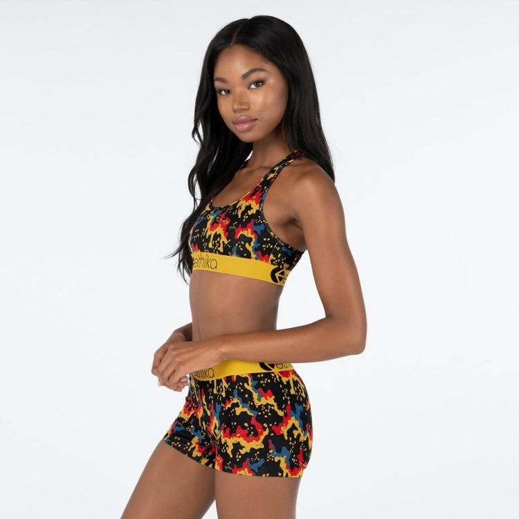 Ethika Double Dose Women's Sports Bra Multicolor | NM6382754