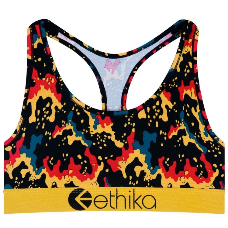 Ethika Double Dose Women\'s Sports Bra Multicolor | NM6382754