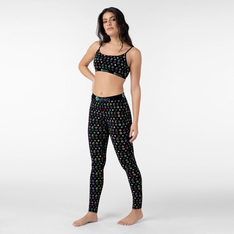 Ethika Drip Women's Leggings Black | AN6184350