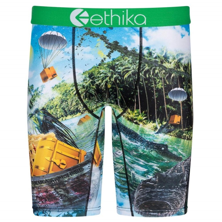 Ethika Dundee Men\'s Staple Underwear Green | CL7193568