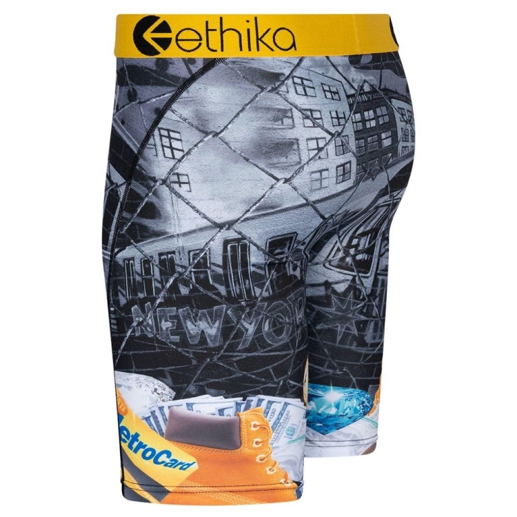 Ethika East Men's Staple Underwear Grey | HX8736051