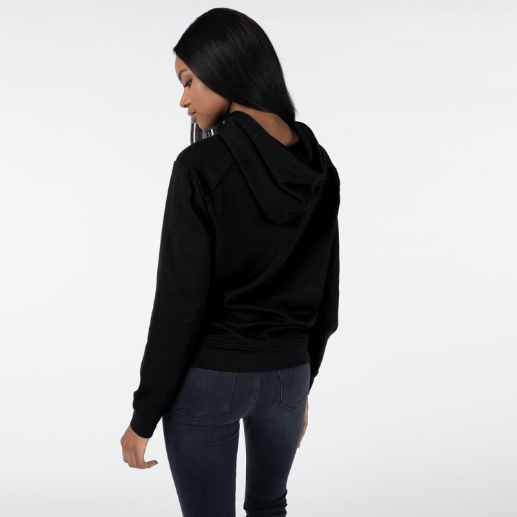 Ethika Embroidered Women's Hoodies Black | GM5819240