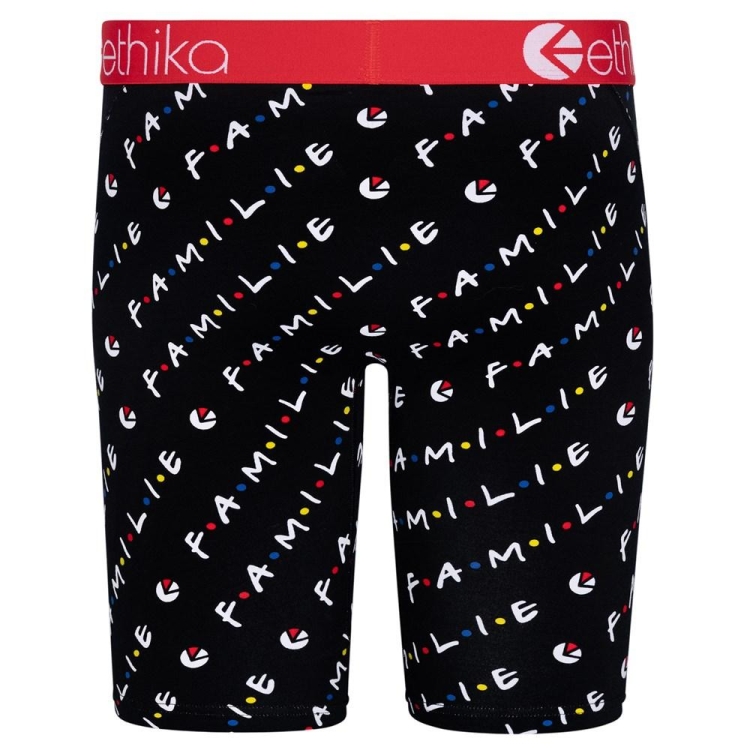 Ethika Familie Men's Staple Underwear Black | AO8237495