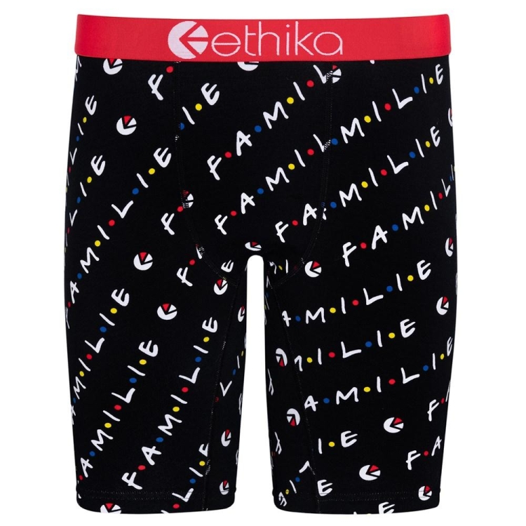 Ethika Familie Men\'s Staple Underwear Black | AO8237495