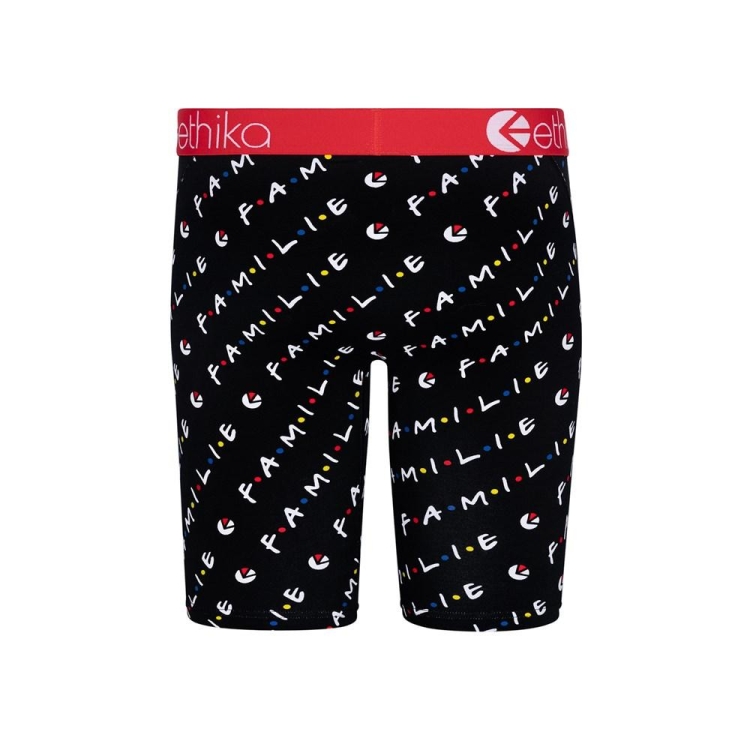 Ethika Familie Staple Boys' Underwear Black | IK3850712