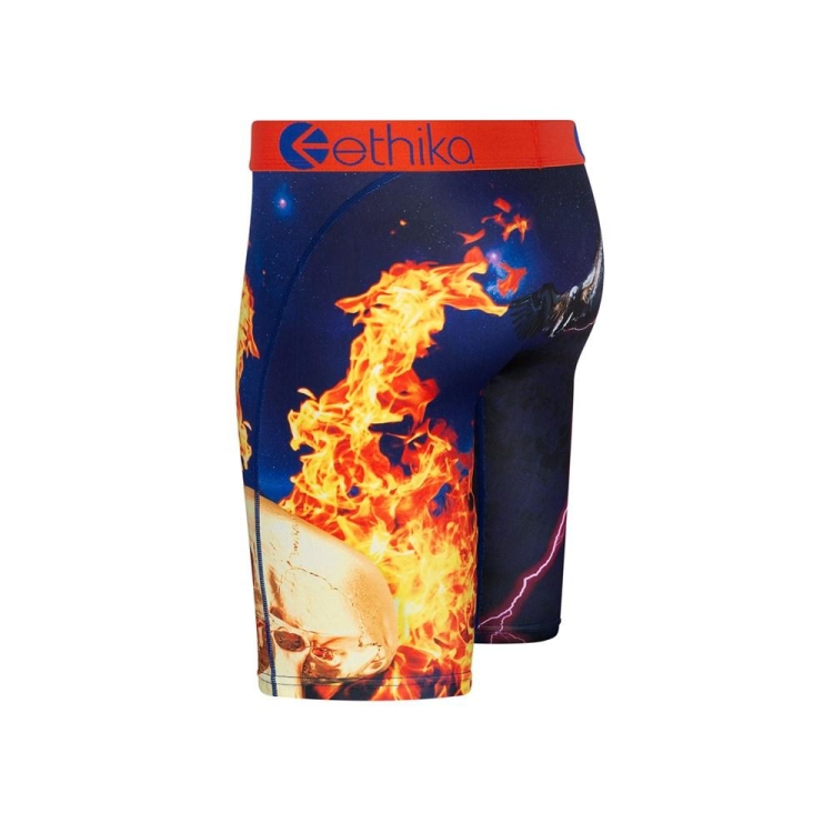 Ethika Flame World Staple Boys' Underwear Multicolor | JD4031567