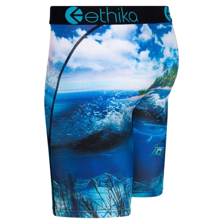 Ethika Free The Trappers Men's Staple Underwear Blue | CM9764510