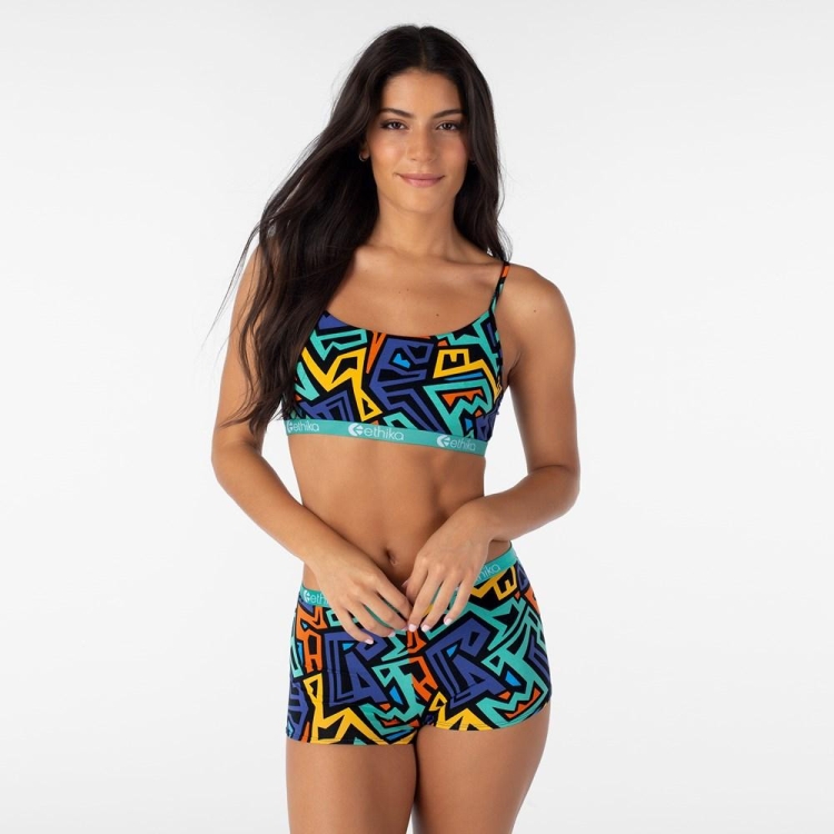 Ethika Fresh Women's Pullover Bra Multicolor | BS8013629