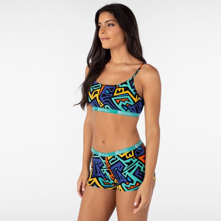 Ethika Fresh Women's Pullover Bra Multicolor | BS8013629