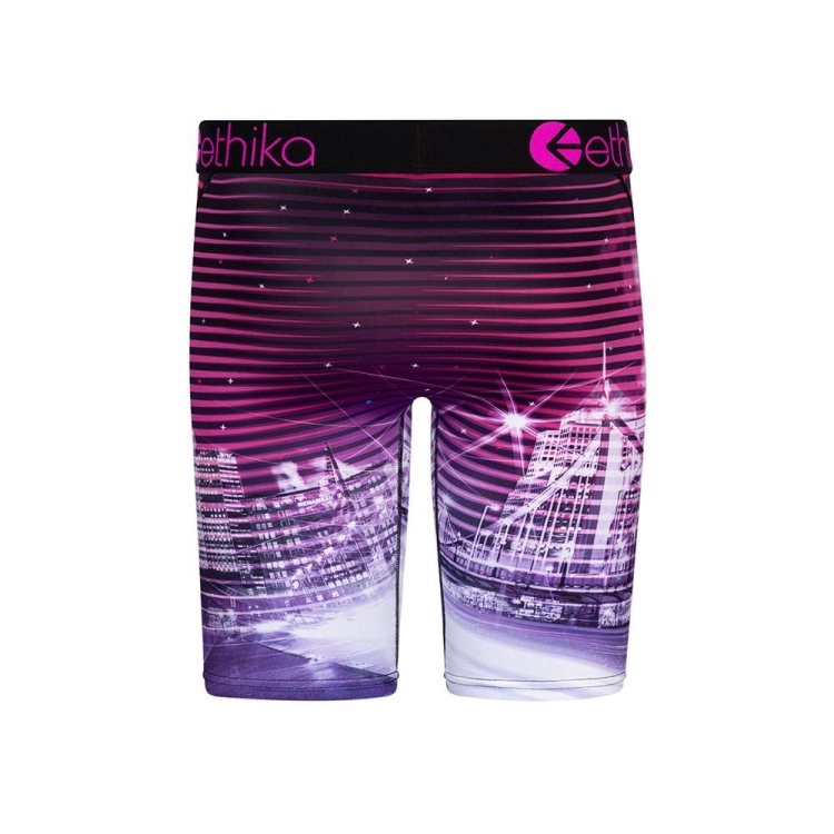 Ethika GT Hazelwood Staple Boys' Underwear Purple | MY0238465