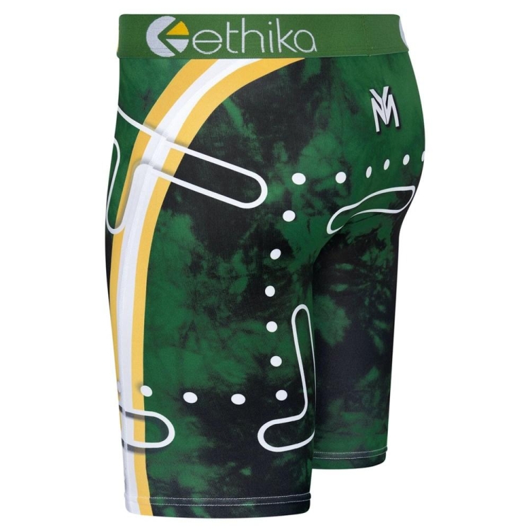 Ethika Go Pac Go Men's Staple Underwear Green | FH8701934