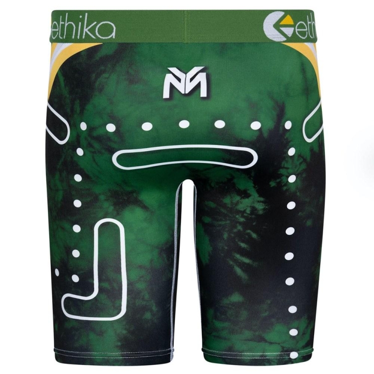 Ethika Go Pac Go Men's Staple Underwear Green | FH8701934