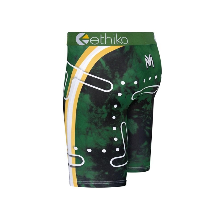 Ethika Go Pac Go Staple Boys' Underwear Green | KX1309562