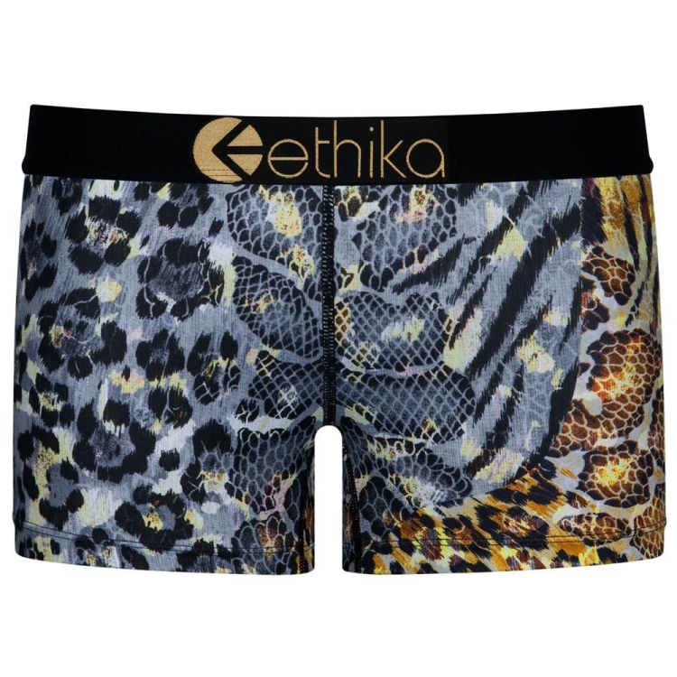 Ethika Golden Twist Women\'s Staple Underwear Leopard | WI3719580