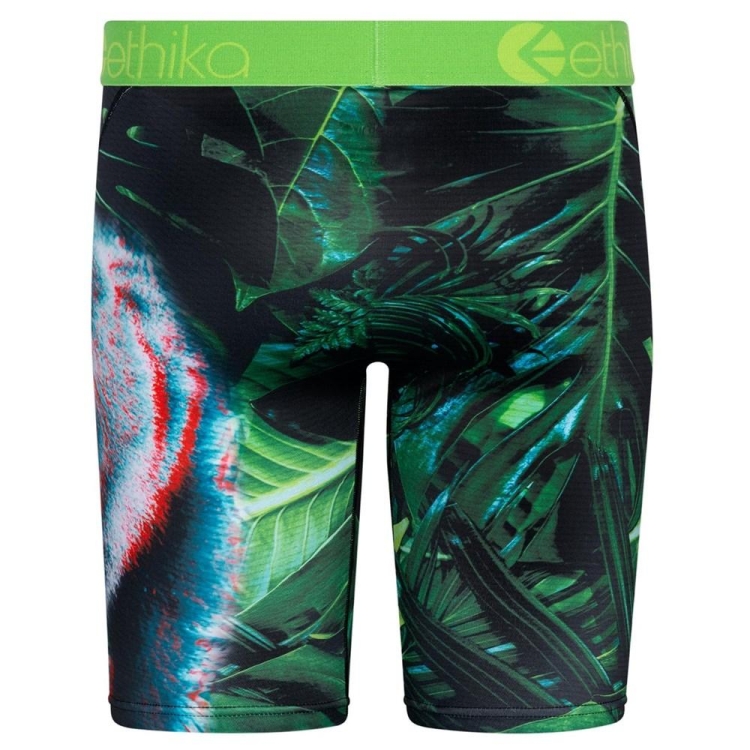 Ethika Gorilla Glitch 3D Men's Staple Underwear Green | UT3891745