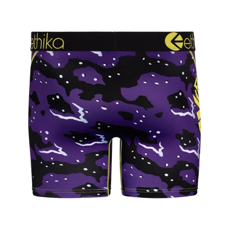 Ethika Haze Men's Mid Boxers Purple | KO0418329