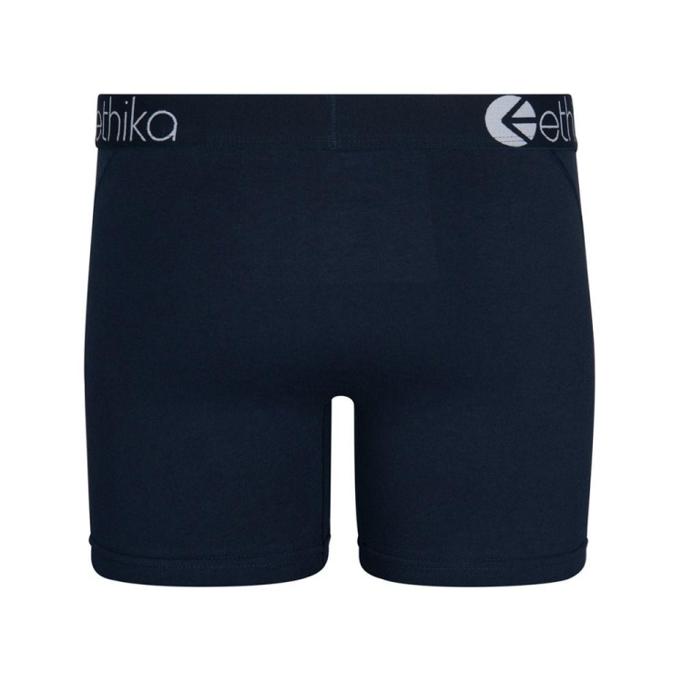 Ethika Iris Men's Mid Boxers Navy | EZ4732591