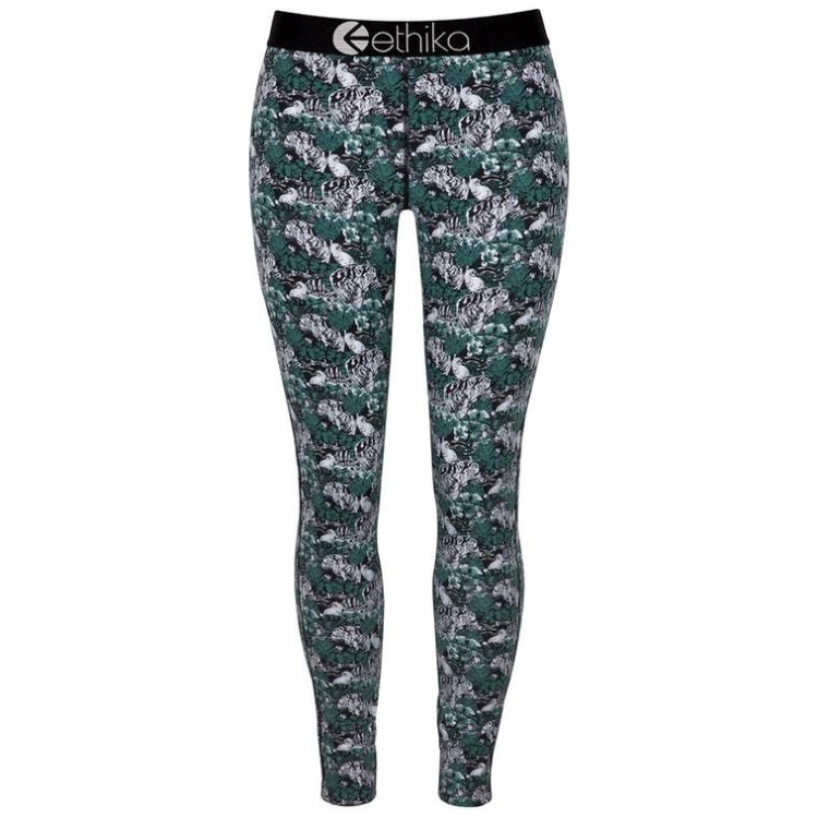 Ethika Jungled Women\'s Leggings Green | WV7023958