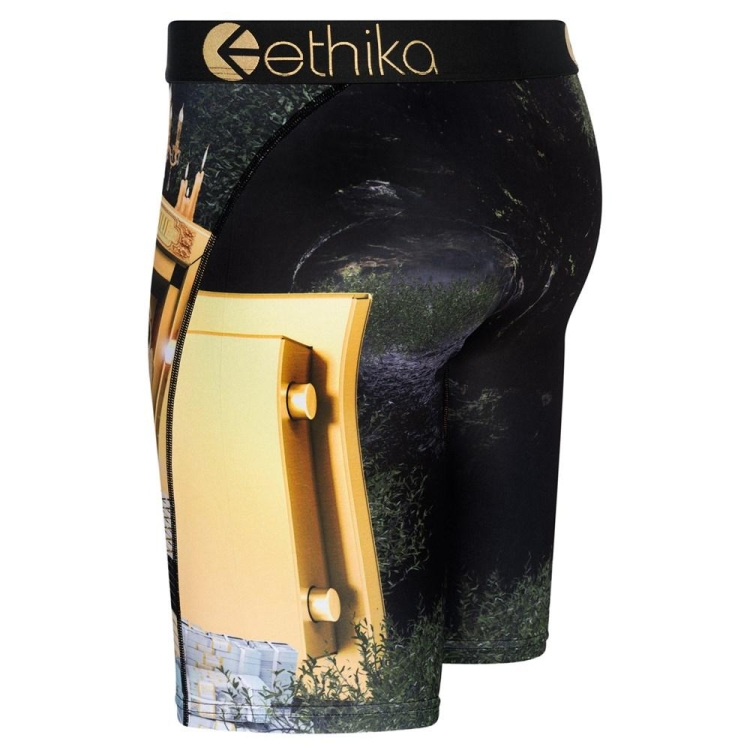 Ethika Lions Den Men's Staple Underwear Black | IC7142360