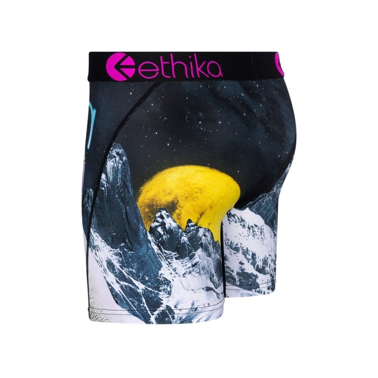 Ethika Los Goats Men's Mid Boxers Navy | GM0587936