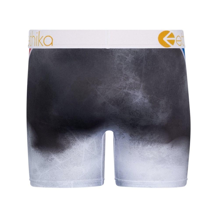 Ethika Lost Men's Mid Boxers Grey | IO5382197